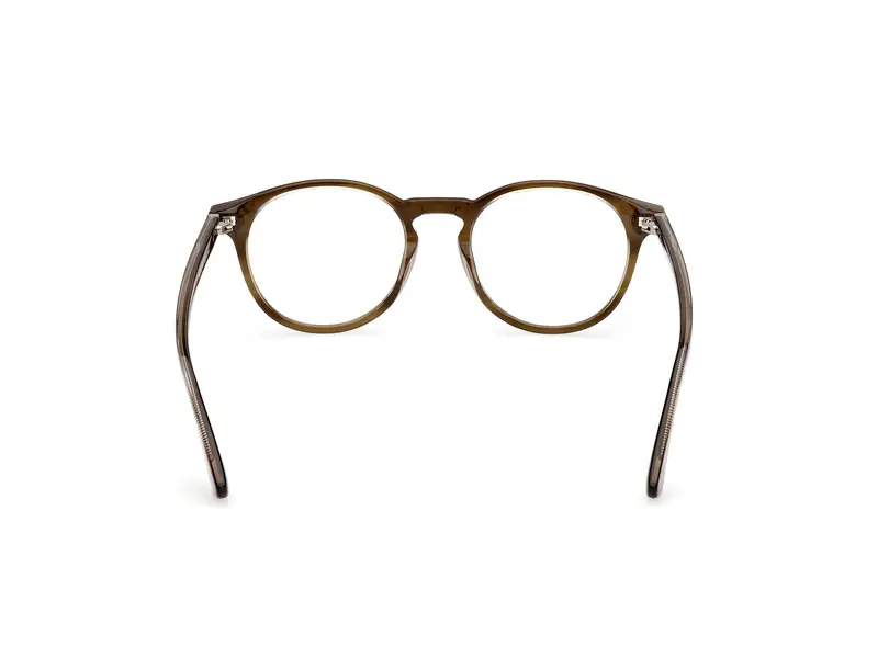 Web Unisex WE5387 50 Montature da vista Acetato Marrone Rotonda Normale miniatura 3