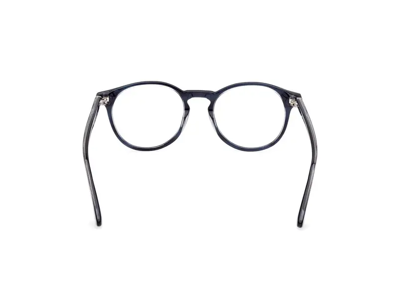 Web Unisex WE5387 92 Montature da vista Acetato Blu Rotonda Normale miniatura 3