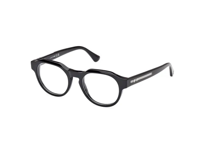 Web Unisex WE5421 5 Montature da vista Acetato Nero  Rotonda Normale
