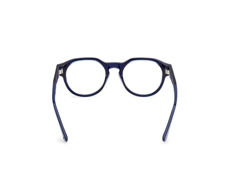 Web Unisex WE5421 92 Montature da vista Acetato Blu Rotonda Normale miniatura 3