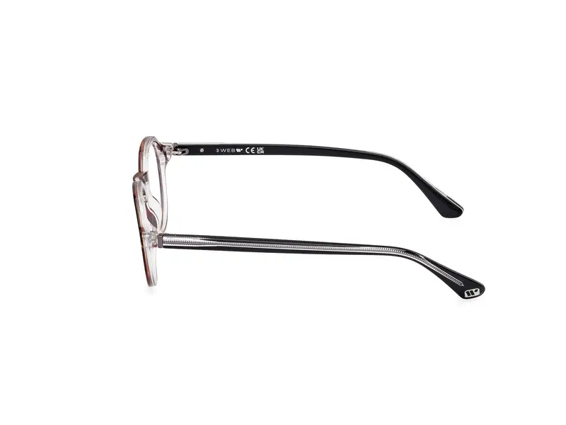 Web Unisex WE5440 56 Montature da vista Acetato Havana Rotonda Normale miniatura 2