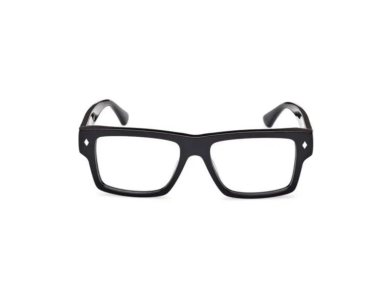 Web Uomo WE5415 1 Montature da vista Acetato Nero Squadrata Normale miniatura 2