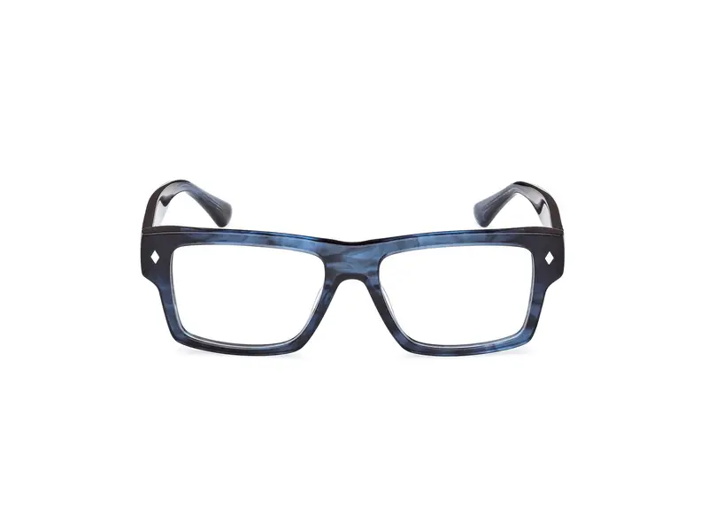 Web Uomo WE5415 92 Montature da vista Acetato Blu Squadrata Normale miniatura 2