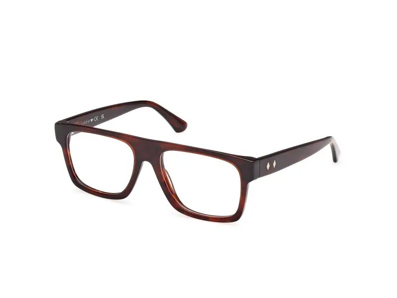 Web Uomo WE5426 45 Montature da vista Acetato Marrone  Squadrata Normale
