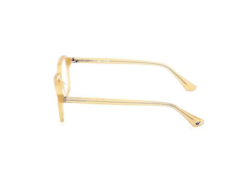 Uomo WE5428 041 Montature da vista Acetato Giallo Geometrica Normale miniatura 3