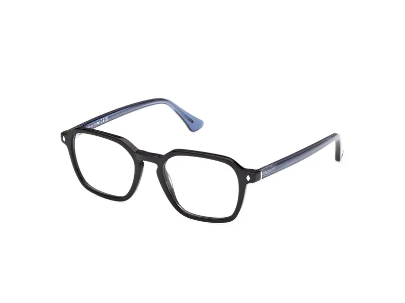 Web Uomo WE5428 5 Montature da vista Acetato Nero  Geometrica Normale