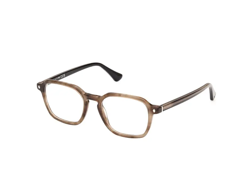 Web Uomo WE5428 51 Montature da vista Acetato Grigio  Geometrica Normale