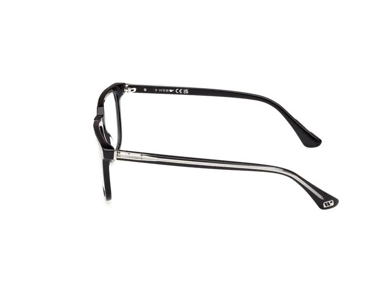 Web Uomo WE5430 1 Montature da vista Acetato Nero Squadrata Normale miniatura 2