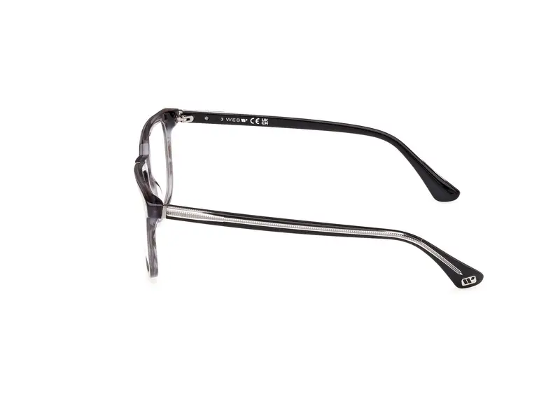 Web Uomo WE5430 20 Montature da vista Acetato Grigio Squadrata Normale miniatura 2