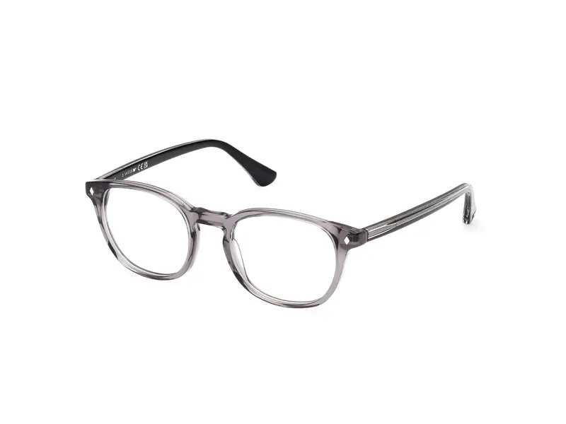 Web Uomo WE5441 20 Montature da vista Acetato Grigio  Rotonda Normale