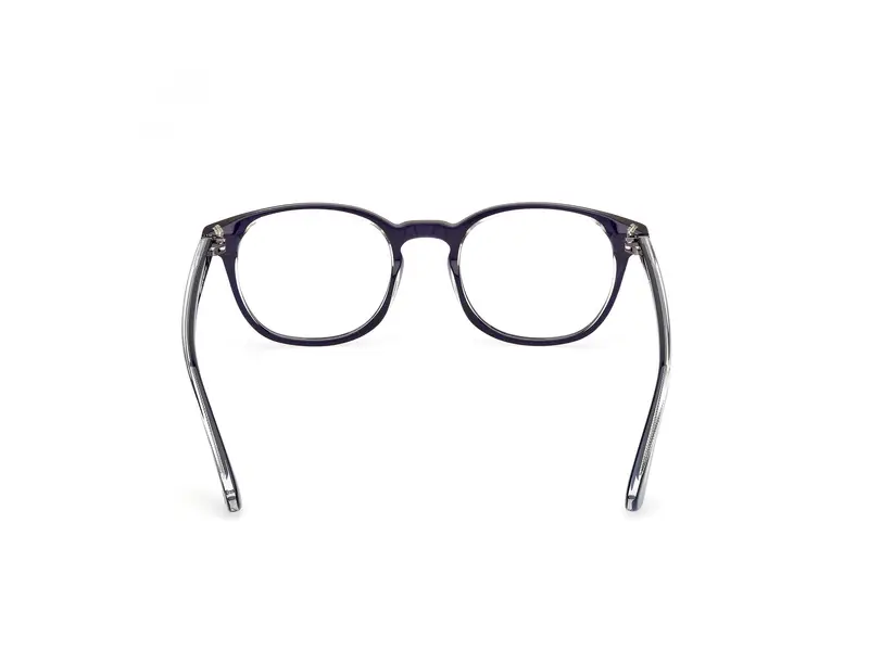 Web Uomo WE5441 92 Montature da vista Acetato Blu Rotonda Normale miniatura 3