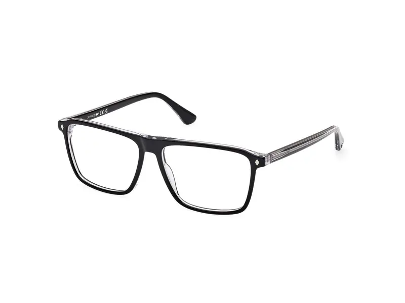 Web Uomo WE5442 1 Montature da vista Acetato Nero  Squadrata Normale