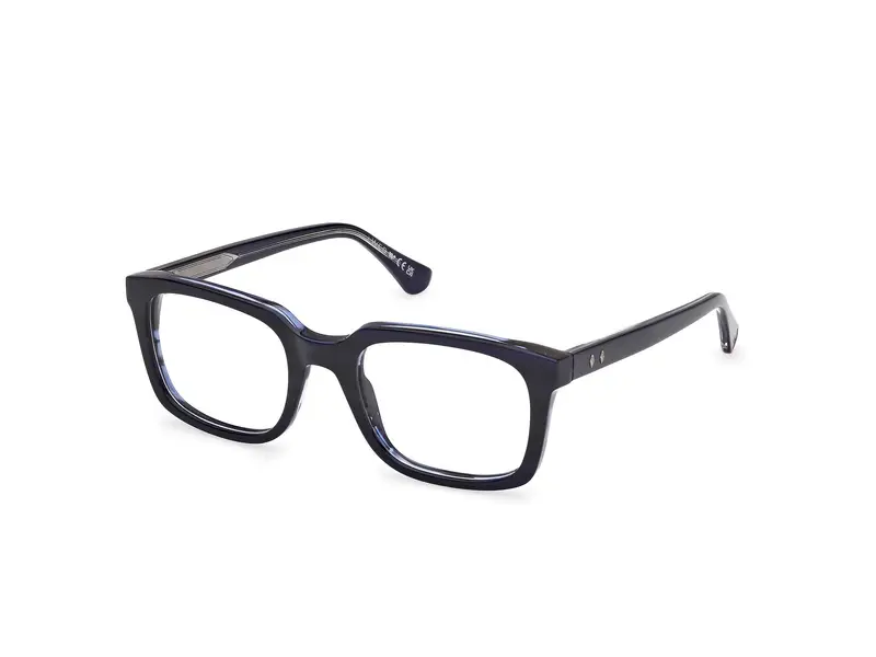 Web Uomo WE5445 92 Montature da vista Acetato Blu  Squadrata Normale