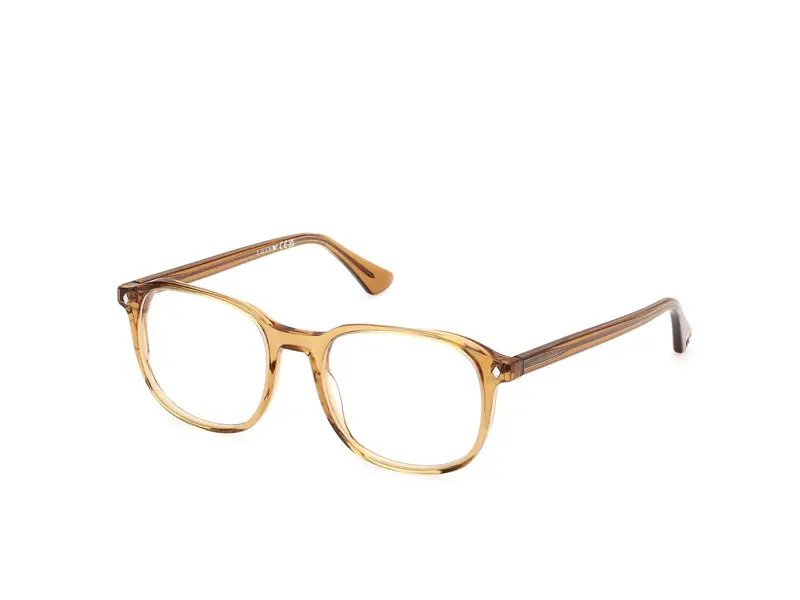 Web Uomo WE5454 39 Montature da vista Acetato Giallo  Squadrata Normale