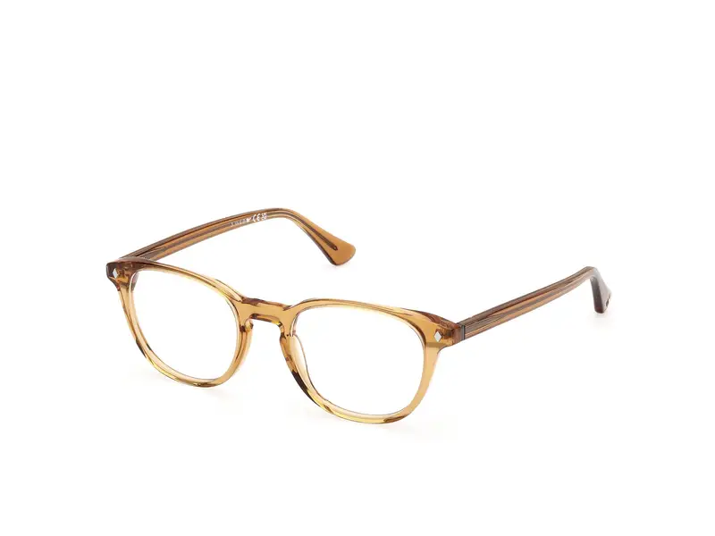 Web Uomo WE5455 39 Montature da vista Acetato Giallo  Rotonda Normale
