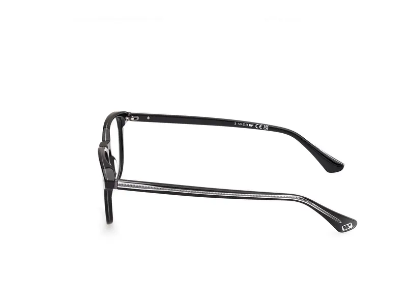 Web Uomo WE5455 5 Montature da vista Acetato Nero Rotonda Normale miniatura 2