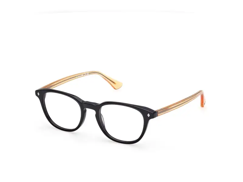 Web Uomo WE5455 92 Montature da vista Acetato Blu  Rotonda Normale