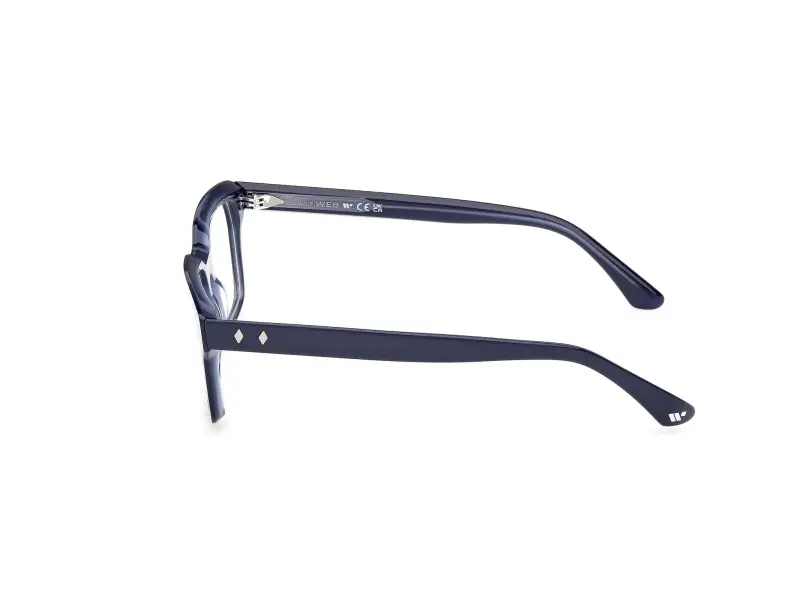 Uomo WE5459 092 Montature da vista Acetato Blu Squadrata Normale miniatura 3