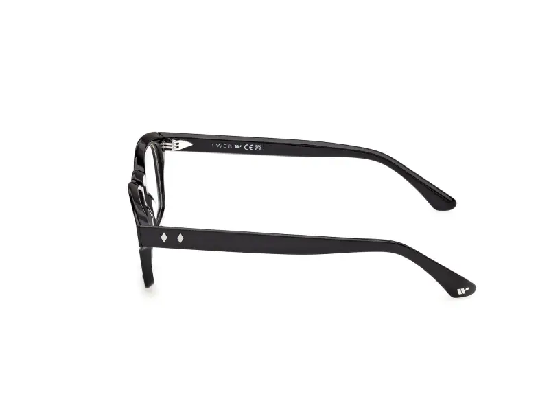 Uomo WE5460 001 Montature da vista Acetato Nero Squadrata Normale miniatura 3