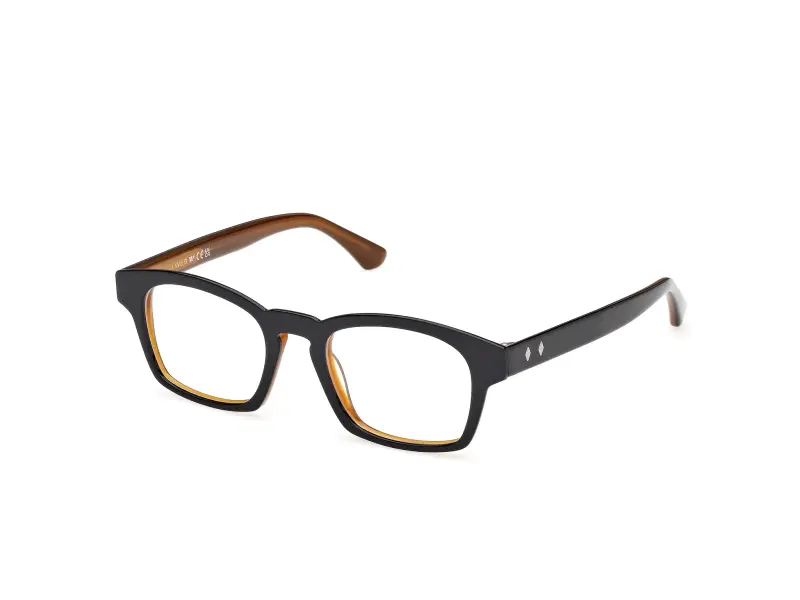 Uomo WE5460 005 Montature da vista Acetato Nero Squadrata Normale