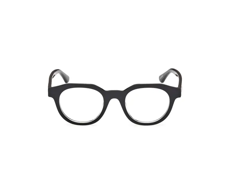 Uomo WE5461 005 Montature da vista Acetato Nero Rotonda Normale miniatura 2