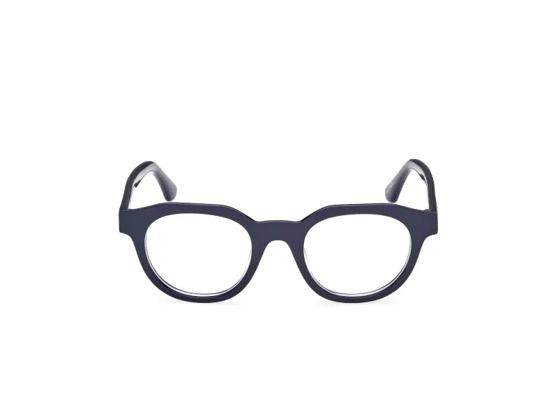 Uomo WE5461 092 Montature da vista Acetato Blu Rotonda Normale miniatura 2