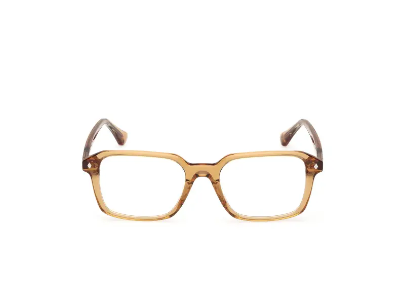 Uomo WE5463 039 Montature da vista Acetato Giallo Squadrata Normale miniatura 2