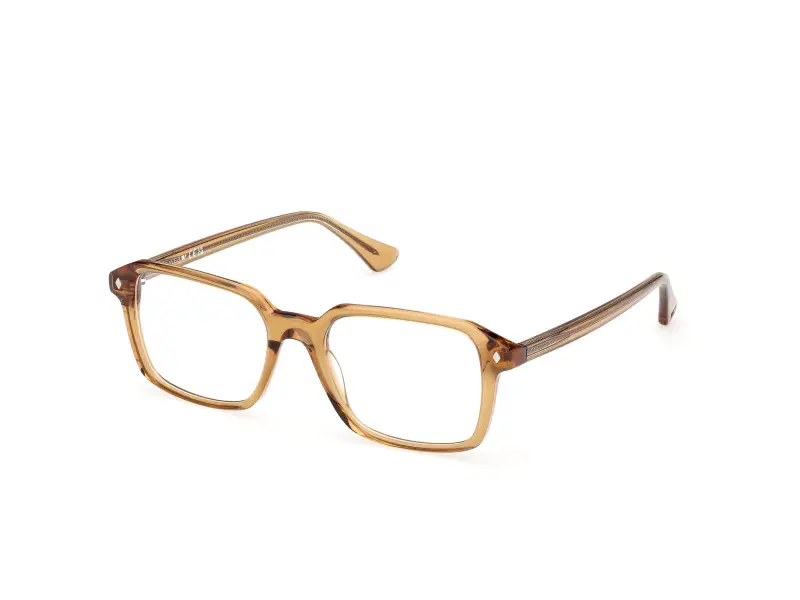 Uomo WE5463 039 Montature da vista Acetato Giallo Squadrata Normale