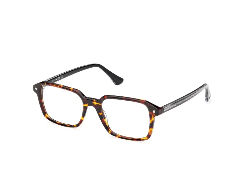 Uomo WE5463 056 Montature da vista Acetato Havana Squadrata Normale