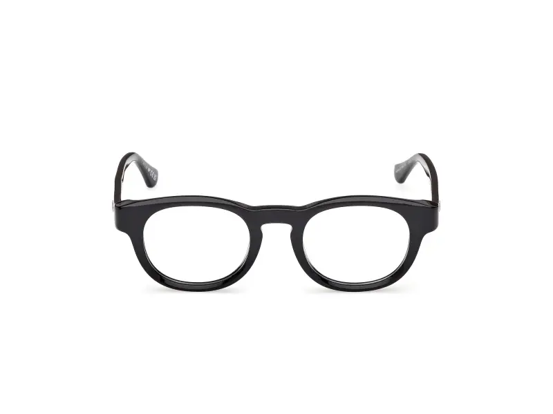 Uomo WE5465 001 Montature da vista Acetato Nero Rotonda Normale miniatura 2