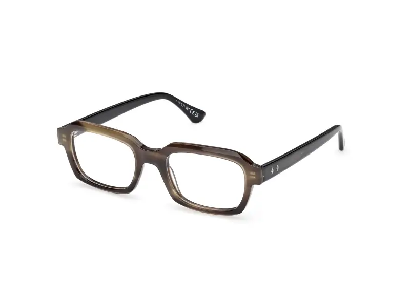 Uomo WE5466 050 Montature da vista Acetato Marrone Squadrata Normale