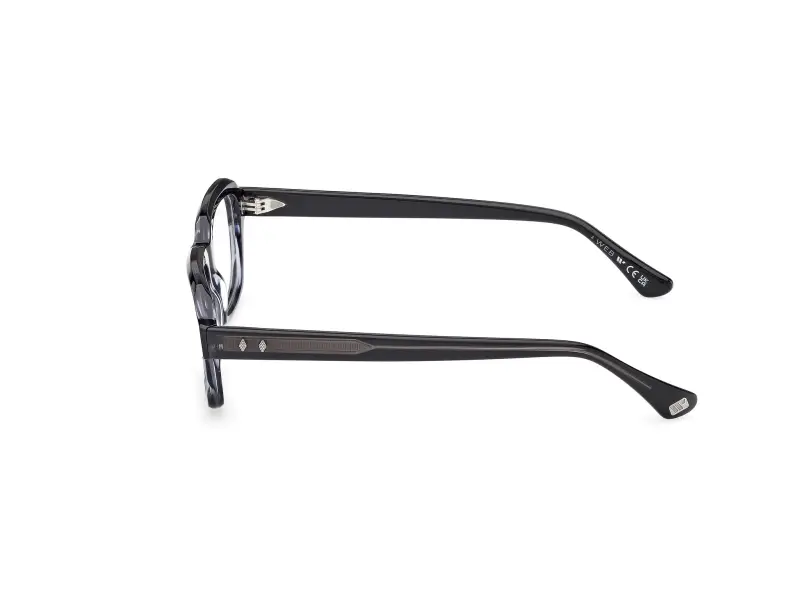 Uomo WE5466 092 Montature da vista Acetato Blu Squadrata Normale miniatura 3