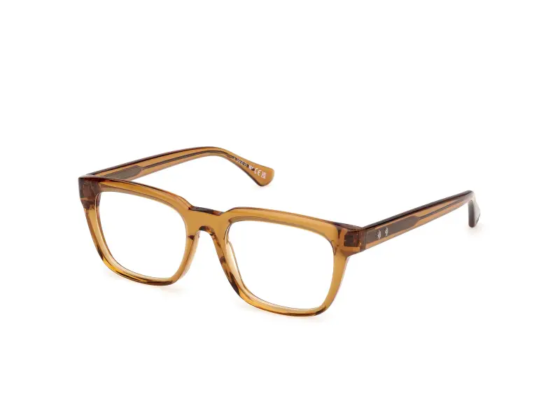 Uomo Web WE5469 039 Montature da vista Acetato Marrone Squadrata Normale