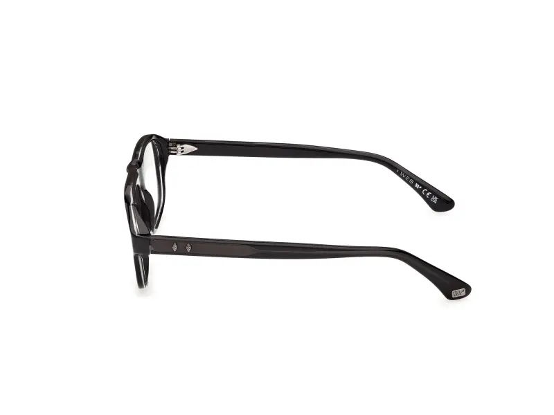 Uomo Web WE5470 005 Montature da vista Acetato Nero Squadrata Normale miniatura 3
