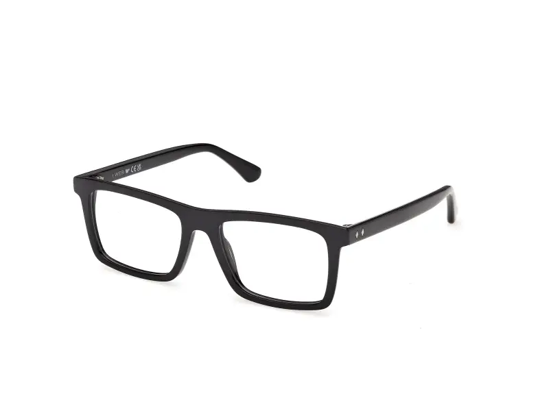 Uomo Web WE5471 001 Montature da vista Acetato Nero Squadrata Normale