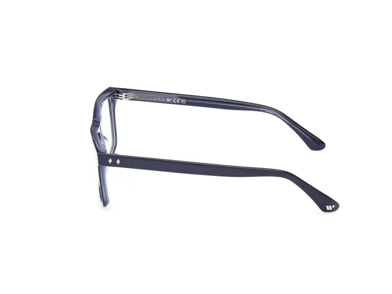 Uomo Web WE5471 092 Montature da vista Acetato Blu Squadrata Normale miniatura 3