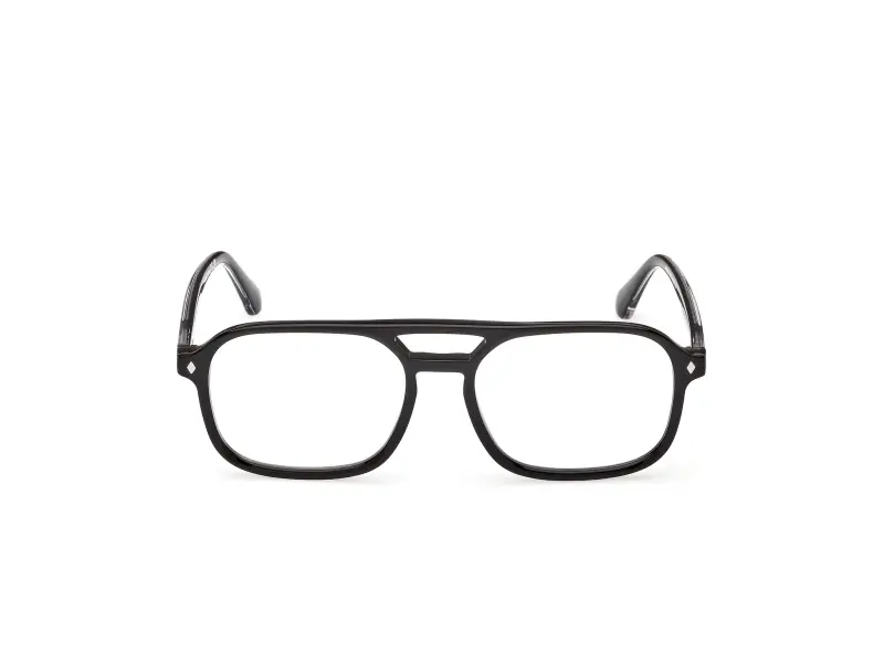 Uomo Web WE5473 005 Montature da vista Acetato Nero Squadrata Normale miniatura 2