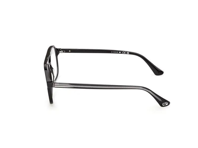 Uomo Web WE5473 005 Montature da vista Acetato Nero Squadrata Normale miniatura 3
