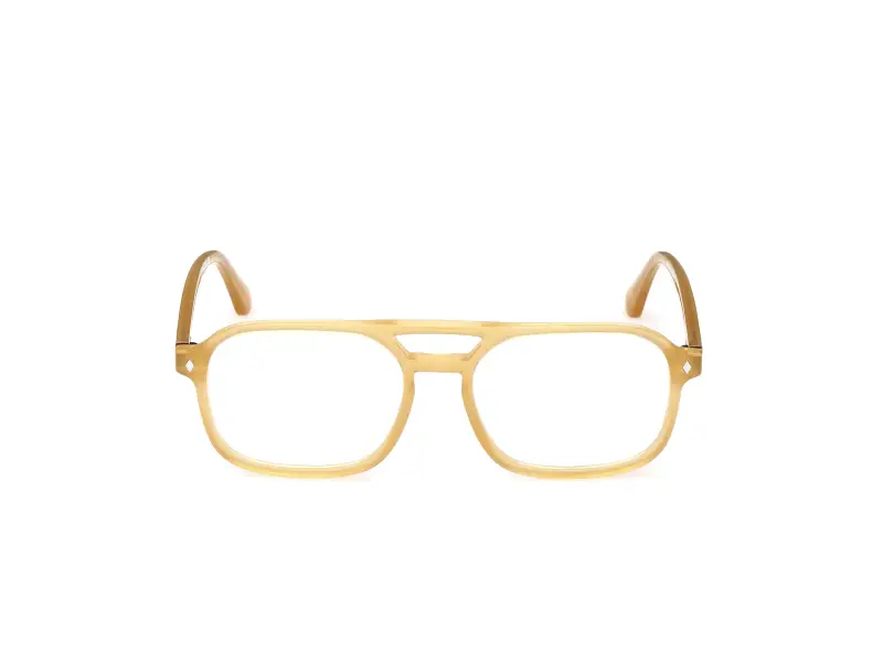 Uomo Web WE5473 041 Montature da vista Acetato Giallo Squadrata Normale miniatura 2