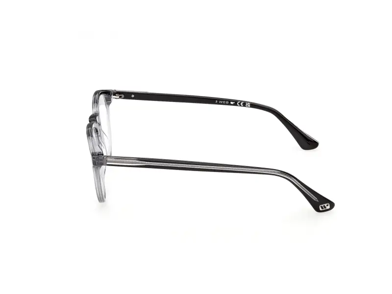 Uomo Web WE5474 020 Montature da vista Acetato Grigio Rotonda Normale miniatura 3