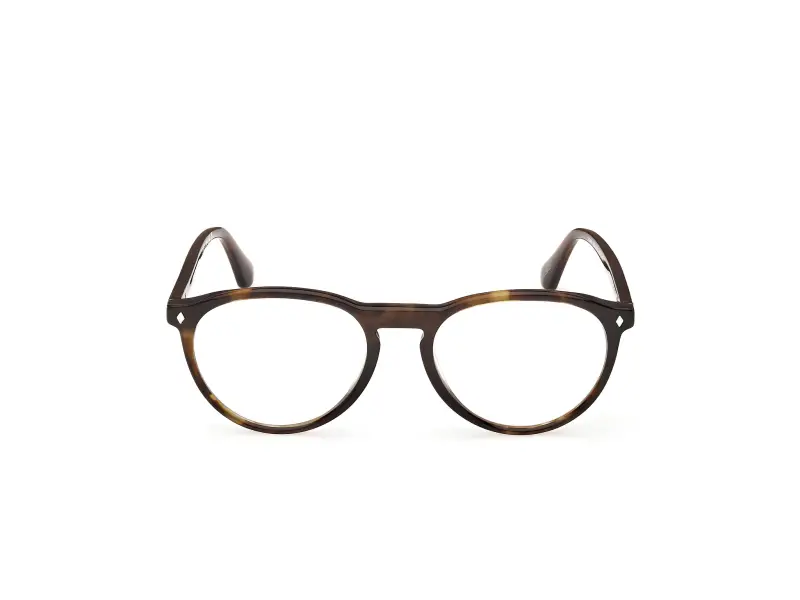 Uomo Web WE5474 056 Montature da vista Acetato Havana Rotonda Normale miniatura 2