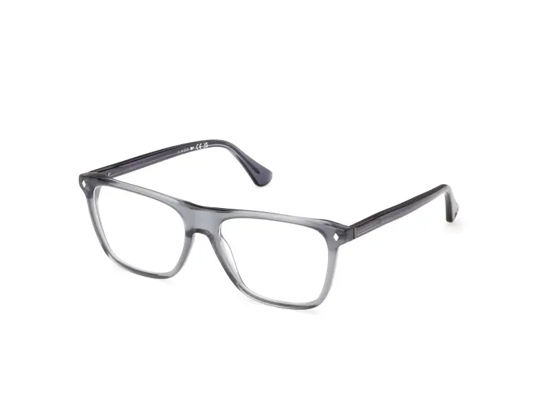 Uomo Web WE5475 090 Montature da vista Acetato Blu Squadrata Normale