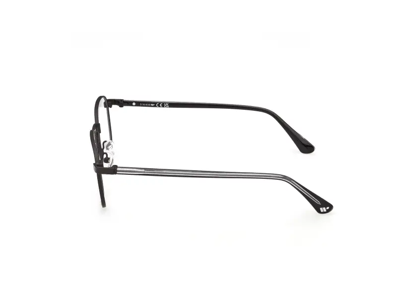 Uomo Web WE5477 2 Montature da vista Metallo Nero Squadrata Normale miniatura 3