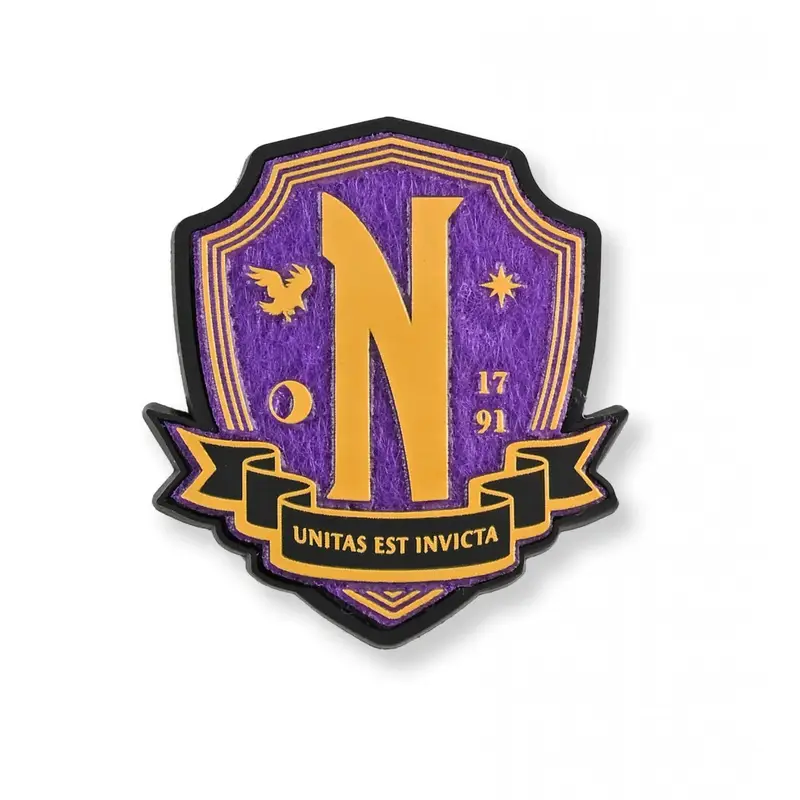 Wednesday nevermore badge
