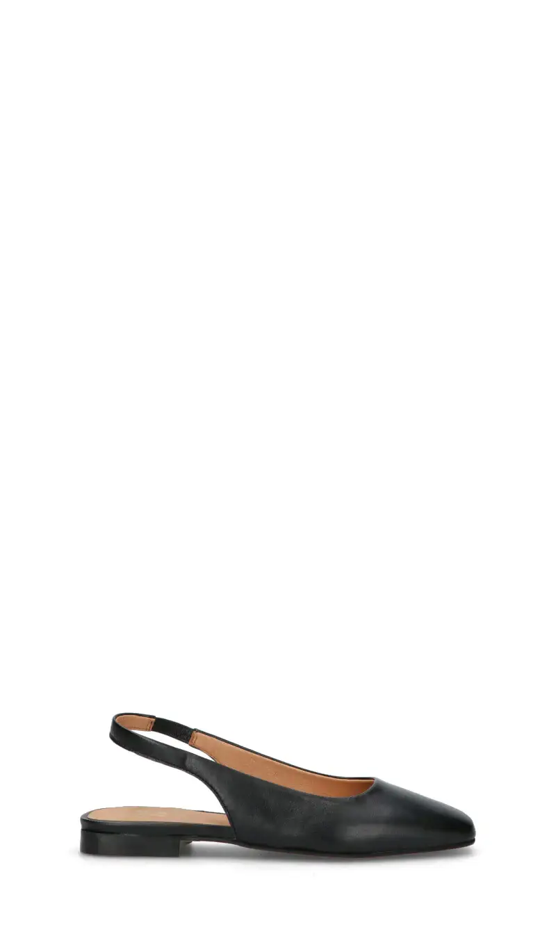 Slingback donna nera Vario