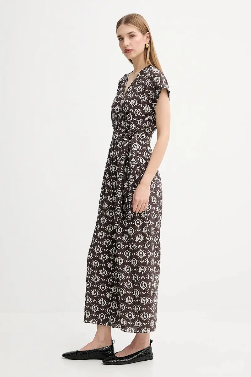 abito di seta ARIZONA colore marrone 2525246021600 miniatura 2