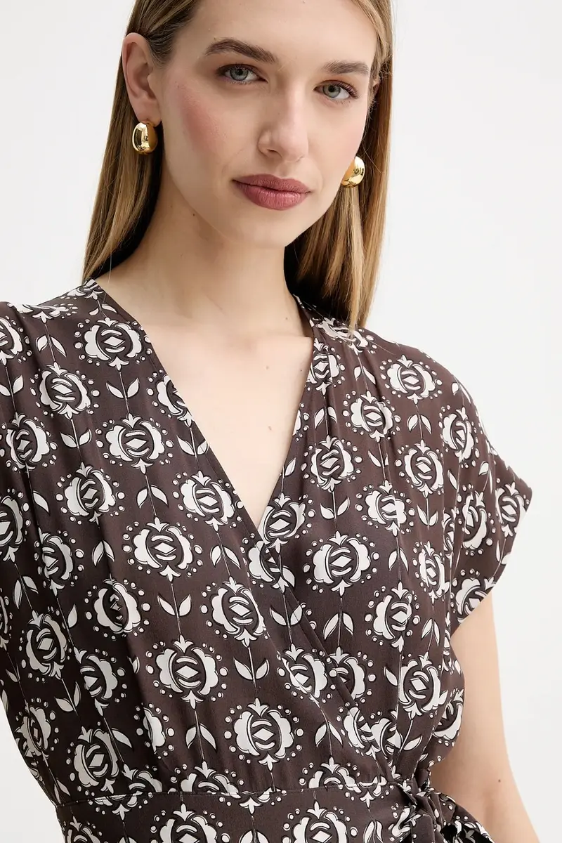 abito di seta ARIZONA colore marrone 2525246021600 miniatura 5