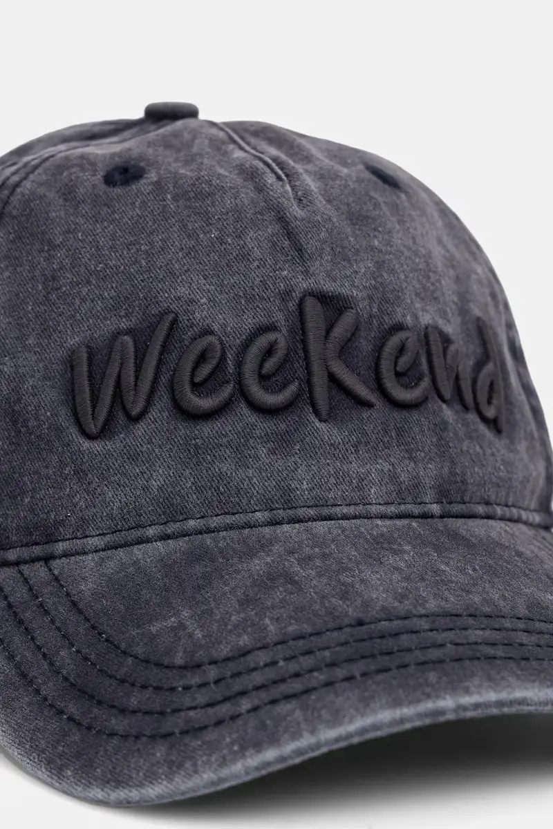 berretto da baseball in cotone BRUNO colore blu navy 2525576024600 miniatura 2