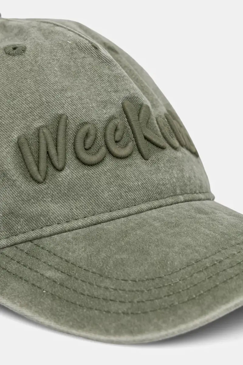 berretto da baseball in cotone BRUNO colore verde 2525576024600 miniatura 2