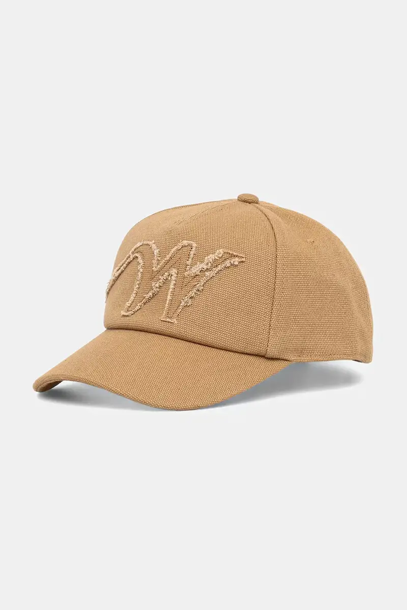 berretto RUGIADA colore beige con applicazione 2525576054600